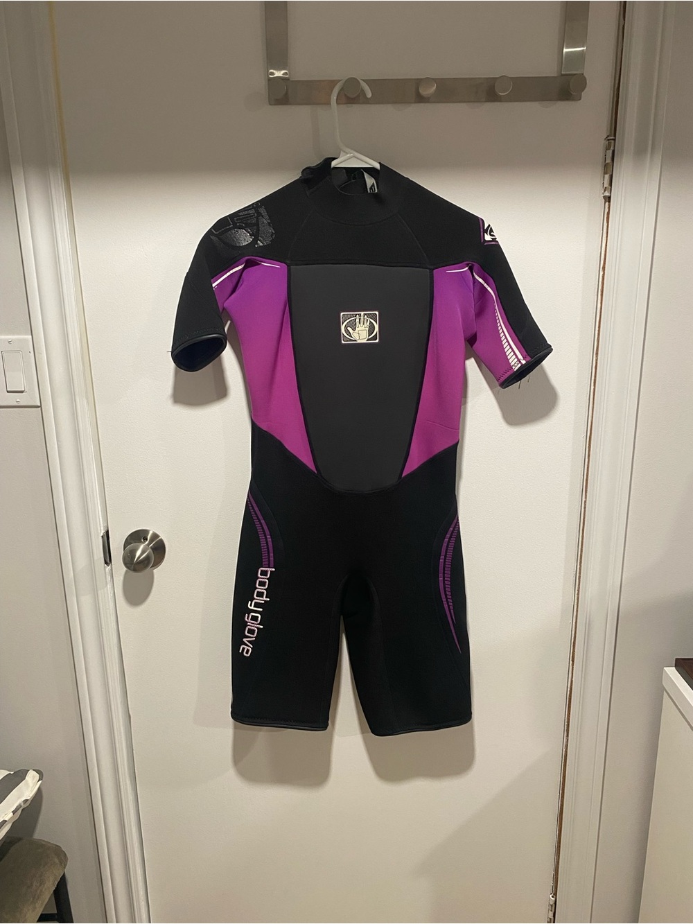 Body Glove Black & Purple Women's Shorty Wetsuit